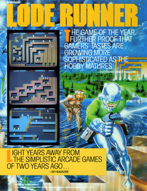 Lode Runner (set 2) MAME2003Plus Game Cover